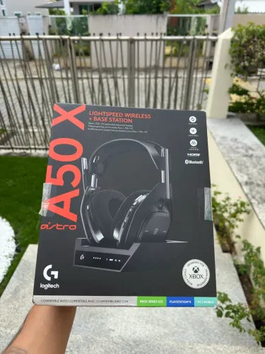 Headset Gamer Astro A50 X Sem Fio + Base | Excelente Estado
