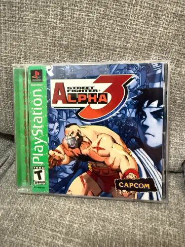 Street Fighter Alpha 3 - Ps1 - Original PlayStation 1