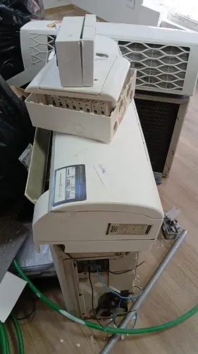 ar condicionado EVAPORADORA E CONDENSADORA