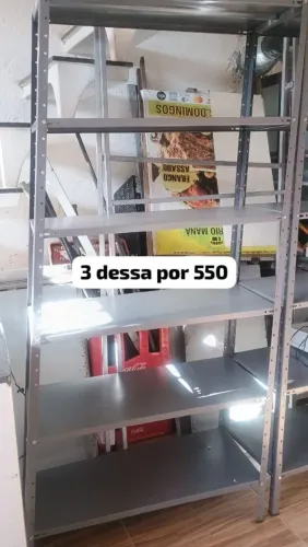 Prateleiras para seu comércio mercadinho, padaria ou lojas