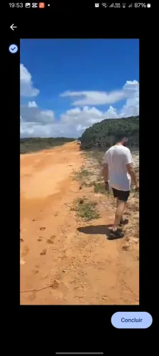 Loteamento sol e mar praia das Neves município de Presidente Kennedy