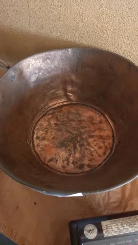 Vendo tacho de cobre para doces