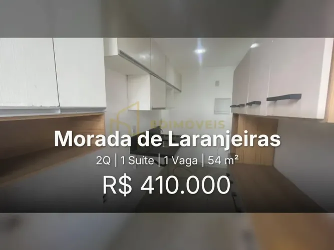 Incrível apartamento em Morada de Laranjeiras: 2 quartos e varanda iluminada!