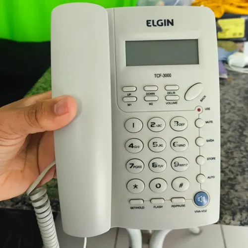 Telefone Fixo Elgin TCF-3000