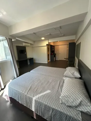 Imóvel para aluguel possui 27 metros quadrados com 1 quarto
