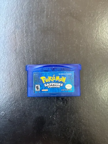 Cartucho Game Boy Advance Pokémon Sapphire Version ORIGINAL