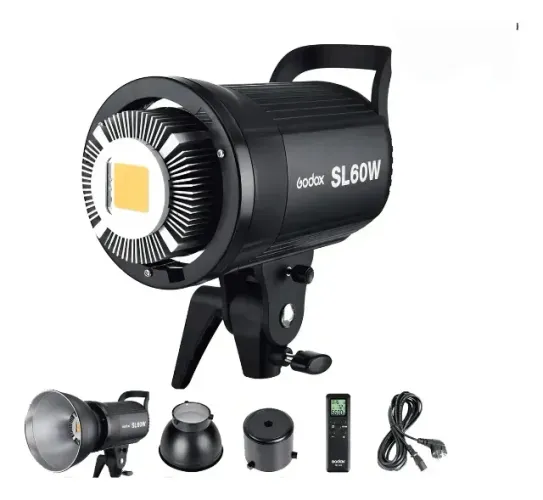 Tocha de Luz Led Godox Sl-60w 5600k Super Potente