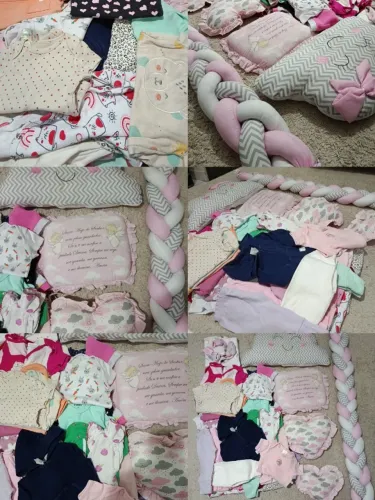 Lote roupas bebê Menina 