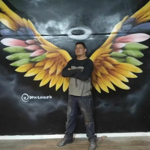 Grafiteiro letrista Pintor arte 