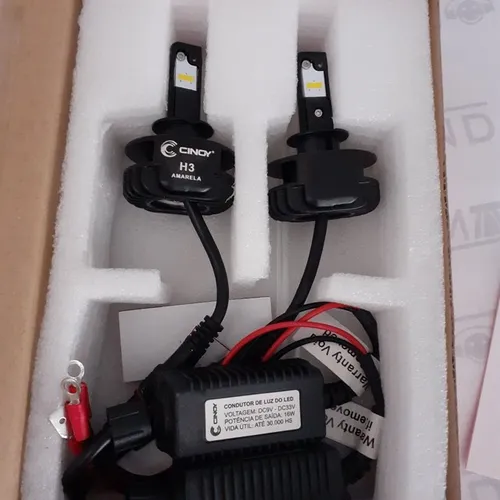 Kit led plus  H-3. Amarelo. Garantia. Nova. Instalada.