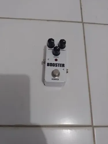 Pedal Booster kokko para guitarra violão baixo 