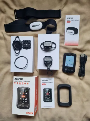 Gps Igs 620 + 3 sensores + mapas bicicleta bike