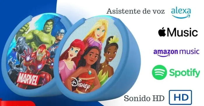 Alexa Echo Pop Kids Lacrado Disponível