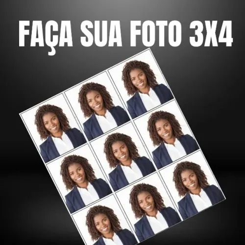 10 Fotos 3x4 >> Resolução Full HD