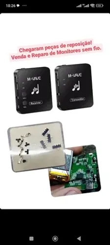 Manutenção e Reparo Retorno M Vave Wireless 2.4g