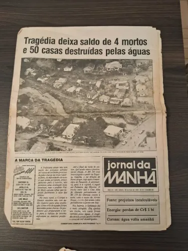 Edição Do Jornal Da Manhã De Ijuí, Do Dia 30-05-1992