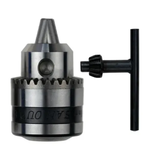 Mandril Médio + Adaptador Eixo + Chave - 6mm Micro Retifica