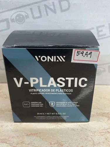 Vonixx vitrificador de plásticos automotivo brilho resistência química