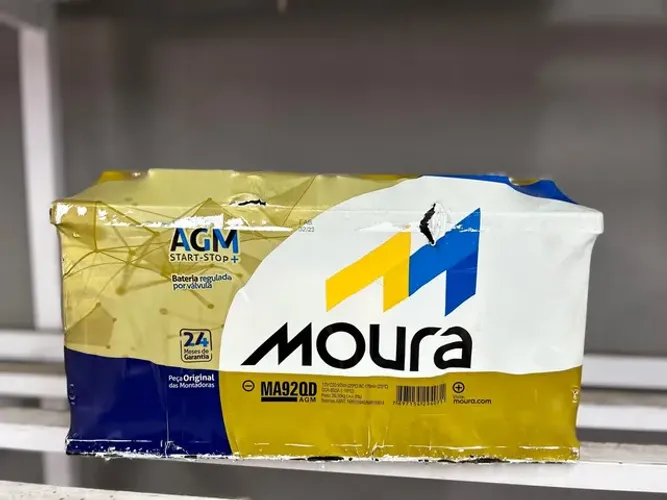 Moura 92 amperes AGM