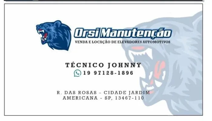 Manutenção, venda e locação de elevadores automotivos.