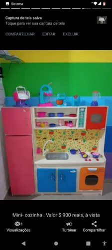 Mini Cozinha Infantil -