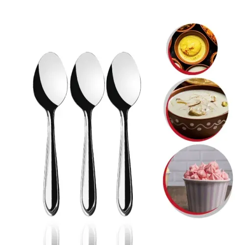 Conjunto Colher Linha Casita Inox 3 Peças