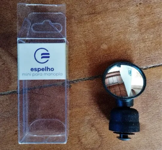Espelho Retrovisor Mini para Bike / Manopla / Guidão Elleven