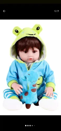 Bebê reborn menino Bento novo na caixa com muitos acessorios
