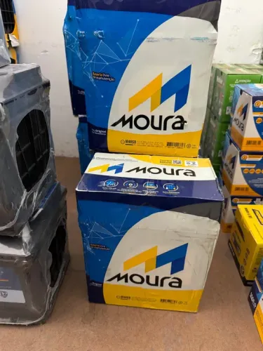 Bateria Honda fit honda city 40 amperes fina Moura 2 anos de garantia