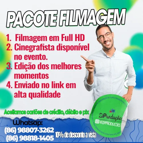 Filmagem de eventos