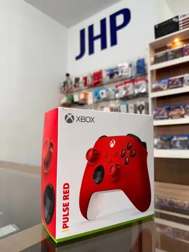 Controle Sem Fio Xbox Pulse Red Original | Parcela Sem Juros | Loja Física Curitiba