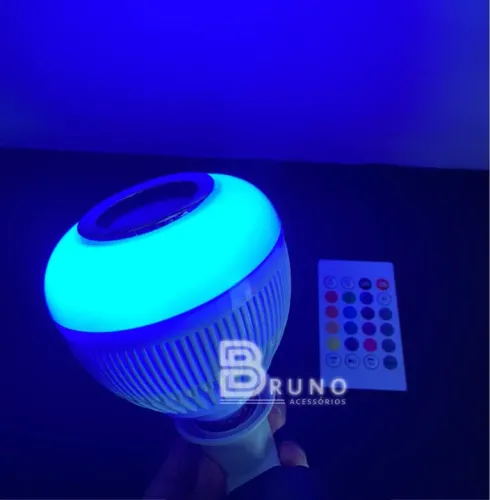Lâmpada Bluetooth musical