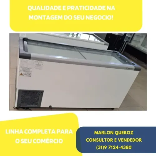 Freezer Metalfrio 490 Litros Novo