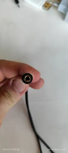 Cabo P2 para P2 áudio/microfone