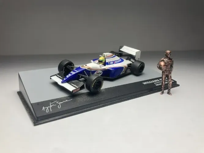 Lendas Brasileiras Do Aut Williams Fw16 - Brazil GP 1994 + Figura Ayrton Senna