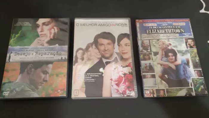 DVD (2) Variados temas o melhor amigo da noiva não faz + parte dessa venda OK