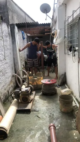 Poço semi artesiano 