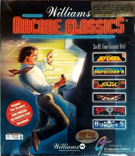 cd de jogo arcade classicos willians diversos jogos lacrado 116cx