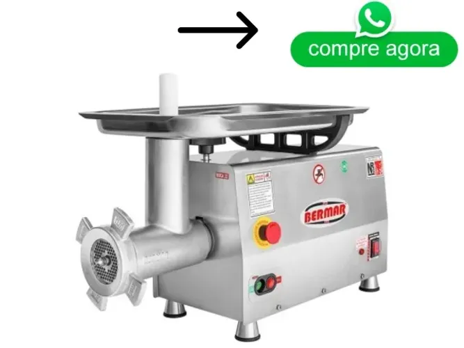 Moedor de Carne Bermar Boca 22 Bivolt 127-220v
