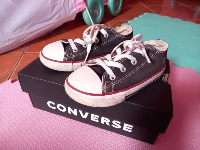 Tênis Converse Preto Infantil 24