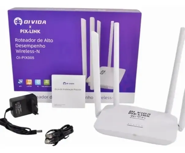 Roteador Oi Vida Pix-Link Wireless-N