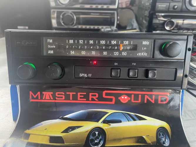 Rádio automotivo motoradio SPIX III com bluetooth