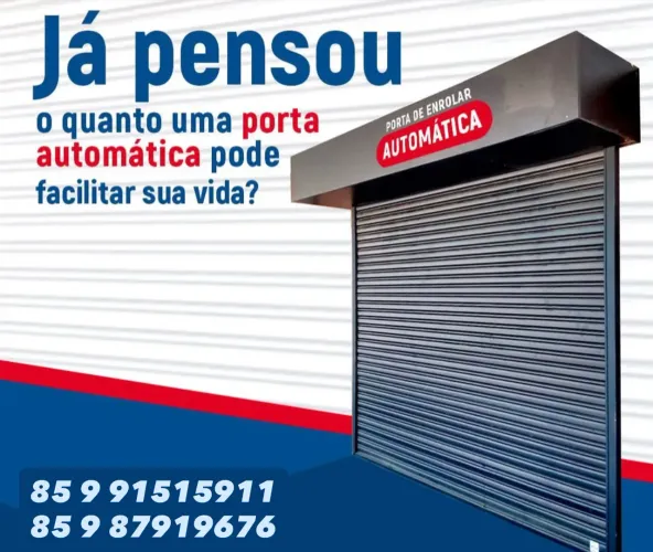 Porta de Enrolar Automática