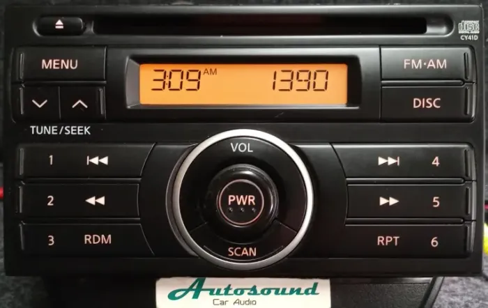 Som Clarion Nissan Original Radio AM FM CD Frontier Tiida Versa March Livina 2007 16 Bluet