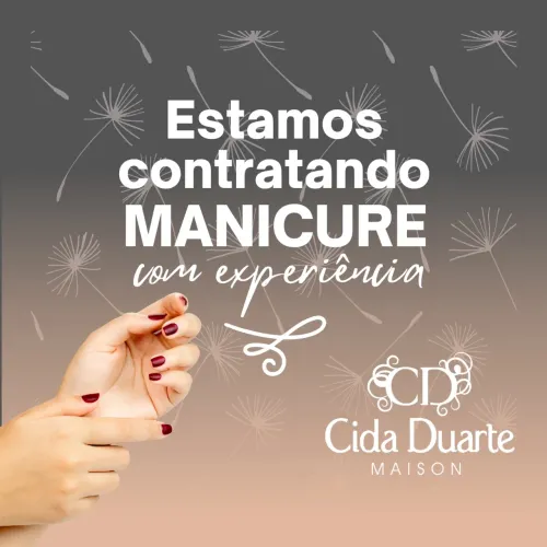 Precisa-se de manicure ( passagens+fixo)