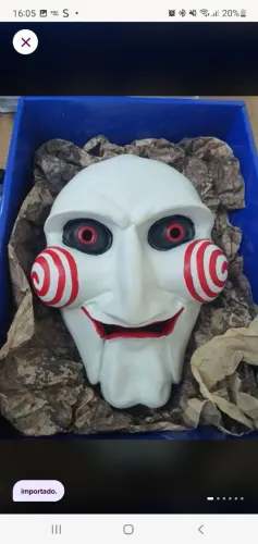 MÁSCARA JIGSAW COSPLAY