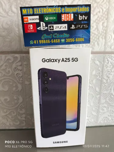 Samsung Galaxy a25 256gb novo lacrado
