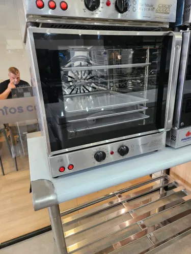 forno turbo elétrico 4 bandejas a pronta entrega