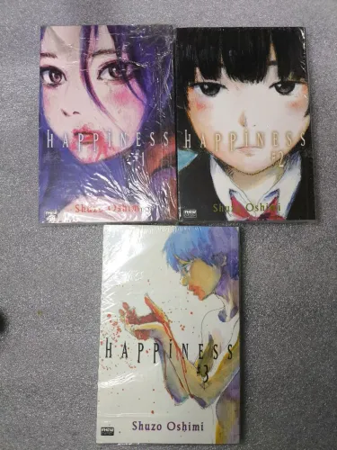 Mangá Hapiness Vol. 1, 2 e 3 - Lacrados