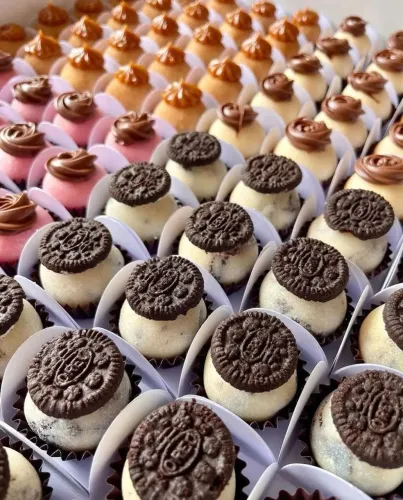 Brigadeiro simples e gourmet